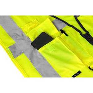 Produktbild für Warnweste Portwest Warschau Kontrast Exekutiv C476