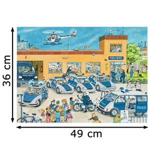 Produktbild für Puzzle Ravensburger 10867, Polizeirevier