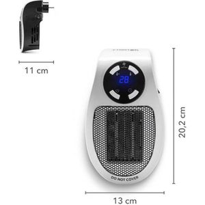 Produktbild für Heizlüfter Trotec TFC 1 E, mit 2 Stufen bis 500 Watt