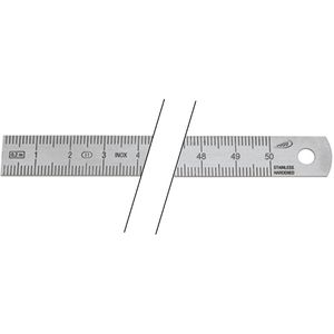 Stahlmaßstab Helios-Preisser 0460 505