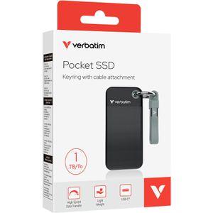 Produktbild für Festplatte Verbatim Pocket SSD 32190