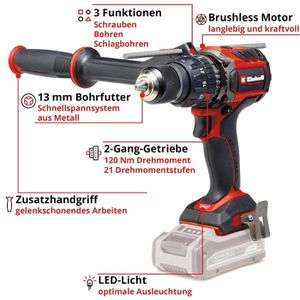 Produktbild für Akku-Schlagbohrschrauber Einhell-Professional TP-CD 18/120