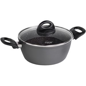 Produktbild für Topfset STONELINE 18505, Aluguss