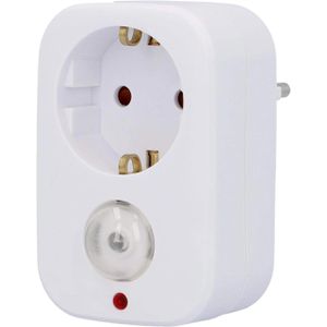 Steckdosenadapter Unitec 47536, weiß