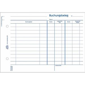 Produktbild für Buchungsbelege Zweckform 308, A5 quer