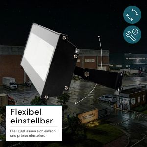 Produktbild für LED-Hallenstrahler Luxula LX500141, 100 Watt