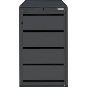 Produktbild für Mülltonnenbox MBOX24 Classic, Metall