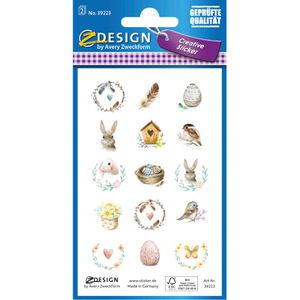 Produktbild für Sticker Zweckform 39223 Z-Design Deko Sticker