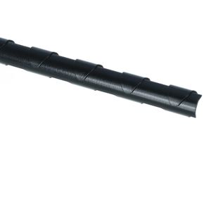 Produktbild für Plastikbinderücken Peach PB422-02, schwarz, für A4