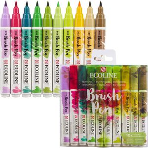 Produktbild für Brush-Pen Ecoline Botanic, 11509804