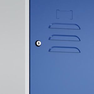 Produktbild für Spind CP-Möbel Classic PLUS, Z-Spind, blau