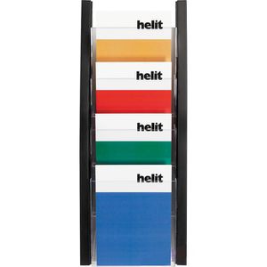 Produktbild für Prospekthalter Helit H62702-95, the arc, schwarz
