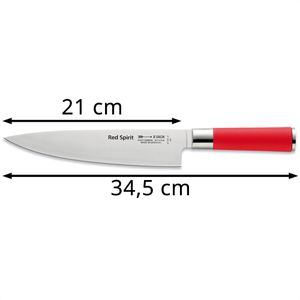 Produktbild für Kochmesser F.DICK Red Spirit 81747212, mit Kunststoffgriff