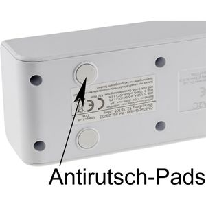 Produktbild für Steckdosenleiste ChiliTec 23754, mit 1,5m Kabel