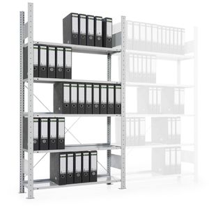 Produktbild für Aktenregal META-Regalbau S3 Büro Compact, 287738, aus Metall