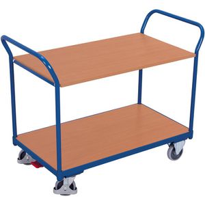 Produktbild für Tischwagen VARIOfit sw-500.502, aus Metall &amp; Holz