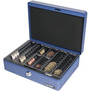 Geldkassette HMF 20805, mit Zylinderschloss