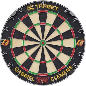 Produktbild für Dartscheibe Target-Darts Gabriel Clemens Set