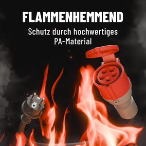 Produktbild für CEE-Adapter Absina 911007, Länge 0,6 m