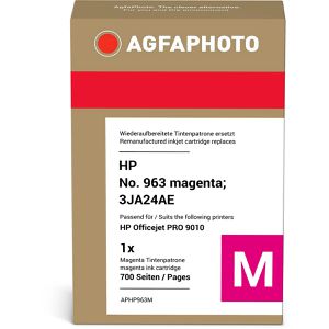 Produktbild für Tinte AgfaPhoto für HP 963, 3JA24AE, magenta