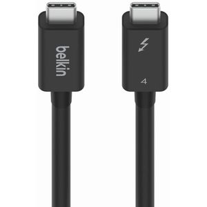Produktbild für Ladekabel Belkin Connect Thunderbolt 4 schwarz, 2m