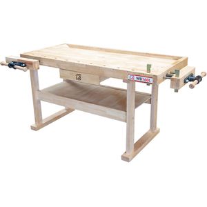 Produktbild für Hobelbank Holzmann WB160L, aus Holz