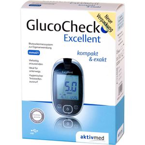 Produktbild für Blutzuckermessgerät Aktivmed GlucoCheck Excellent