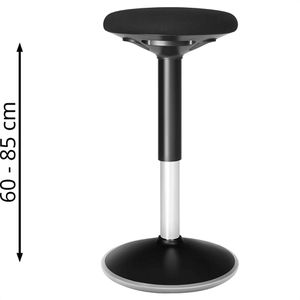 Produktbild für Fitness-Hocker Songmics OSC05BK