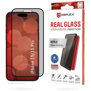 Displayschutzfolie Displex Real Glass Privacy, 10H