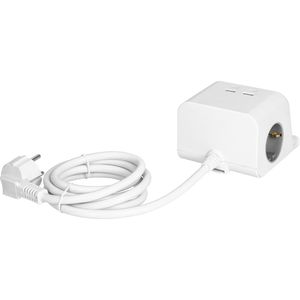 Produktbild für Tischsteckdose Orno AE-13249, mit 1,4m Kabel