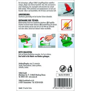 Produktbild für Reinigungstücher Sonax 04158410, matteffect, feucht