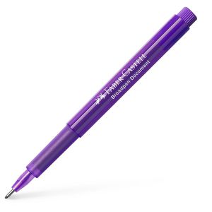 Fineliner Faber-Castell Broadpen Document, violett