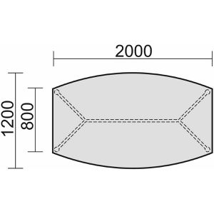 Produktbild für Konferenztisch Geramöbel N-710216-NS