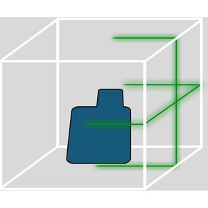 Produktbild für Kreuzlinienlaser Bosch GLL 20-22 G Professional