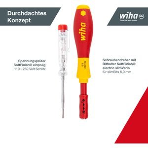 Produktbild für Schraubendreher Wiha slimVario Starter, 36068, Set