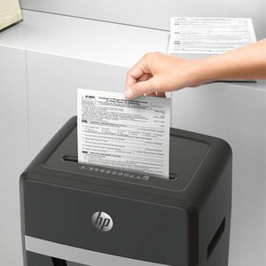 Produktbild für Aktenvernichter HP 2816 Pro Shredder 16MC, mit Rollen