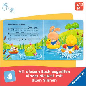 Produktbild für Spielbuch Ravensburger ministeps, 31993, Hör rein, sing mit
