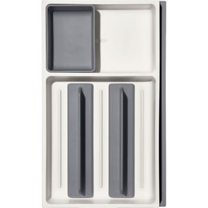 Produktbild für Besteckkasten OXO Good Grips 13322100, grau / weiß, Kunststoff