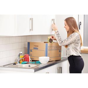 Produktbild für Umzugskartons Bankers-Box 2-wellig, 5 Stück