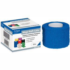 Fixierbinden Höga Haft Color, blau