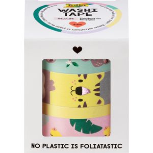 Produktbild für Washi-Tape Folia 26457 Hotfoil, mit Glanzeffekt, Wildlife