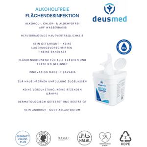 Produktbild für Desinfektionstücher deusmed ViraPROTECT Plus