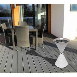 Produktbild für Aschenbecher SZ-Metall Diabola, 29711, weiß, Outdoor