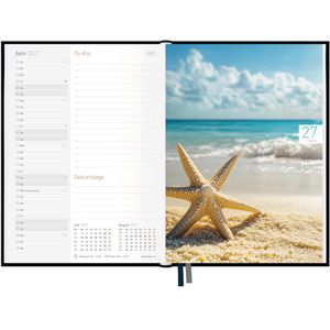 Produktbild für Buchkalender Häfft Chäff-Timer Flower Joy, Jahr 2026/2027