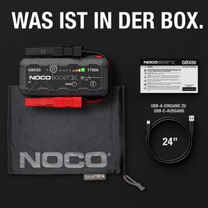 Produktbild für Starthilfe-Powerbank NOCO Boost X GBX55, 12V