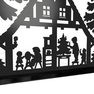 Produktbild für Schwibbogen XXL-Schwibbogen Waldhaus, outdoor