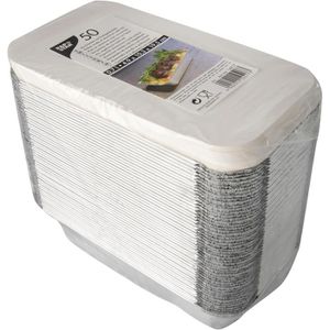 Produktbild für Aluschalen Papstar 14517, mit Einlegedeckel, 0,7 l