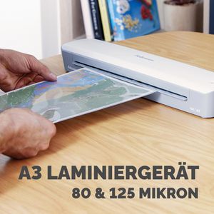 Produktbild für Laminiergerät Fellowes Ion, mit 2 Rollen, A3