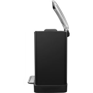 Produktbild für Mülleimer EKO E-Cube, VB 926820, matt schwarz