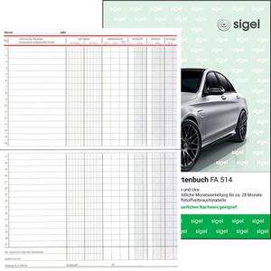 Fahrtenbuch Sigel FA514, A5
